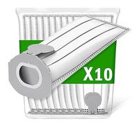 10 sacs pour aspirateur compatible avec Vorwerk Kobold VK7 FP7, Sac de filtres de rechange pour de Kobold VK7 Sacs accessoires Filtre