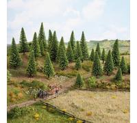 10 Sapins épicéa 5 à 14 cm de haut - NOCH 26925