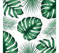 10 serviettes papier tropical party 33cm vert - sud trading cd5521 Vert G
