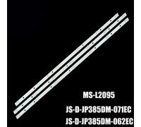10 Set -30 Pcs Bande de rétroéclairage LED JS-D-JP385DM-062EC de IP-LE411061 38DM1000 JS-D-JP385DM-071EC MS-L2095A 730 occupation 1T/3030-300-6.6 300MA-1BIN ""Nipseyteko