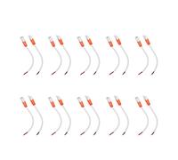 10 Set LED Strip Connector 16AWG 2 Pin Quick Plug Male Female Connector Cable, ABS Material, Plug and Play for LED Strip Installation