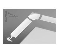 10° Set pour rail de recouvrement 11 blanc (B460000001)