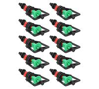 10 Set Refraction Spray Buse, Rotation G Type Buse Plantes Arroser l'arrosage de Rotation à 360 degrés Sprinkler pour Greenhouse Garden