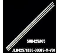 10 Sets - 30 Pieces 3pcs/kit LED H43B7100 H43B7100UK H43BE7000 43A6GSM EE HD425V1F71-T0K1 HL43J802 SVH425A05 HD425V1U51-T0L1 JL.D42571330-003FS-M-V01 ""Nipseyteko