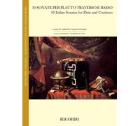 10 Sonate Per Flauto Traverso E Basso / Recueil+Partition