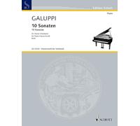 10 sonates: extraites des op. 1, 2 et 5. piano (harpsichord).