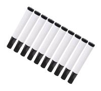 10 stylos marqueurs réutilisables pour tableau blanc, grand espace de stockage d ' encres, poignée ergonomique antidérapante pour présentations, dessin, barils de marqueurs vides rechargeables