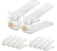 10 Support de Chaussures Ajustable transparent Vendos85