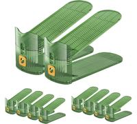 10 Support de Chaussures Ajustable vert Vendos85