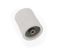 10# tasse d'alumine de buse en céramique blanche for WP9/20/17/18/26 torche de soudage Tig #10 tasse de soudage TIG blanche en céramique