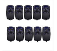 10 Télécommandes de Porte de Garage FLO4RS 433 MHz Télécommande Flor-S à 4 Boutons Code Tournant Émetteur Portatif
