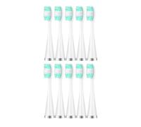 10 têtes de brosse à dents rechange for électrique et détartreur(10pcs white)