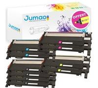 10 Toners type Jumao pour Samsung CLT-K4092S CLT-C4092S CLT-Y4092 CLT-M4092S G