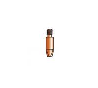 10 tubes contacts pour fil Aluminium filetage M6 - longueur 28 mm