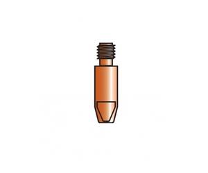 10 tubes contacts pour fil Aluminium filetage M6 - longueur 28 mm