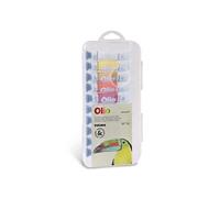 10 tubes de peinture à l'huile 18 ml -