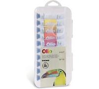 10 tubes de peinture à l'huile 18 ml - Primo Multicolore G