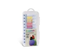 10 tubes de peinture aquarelle 18 ml Multicolore G