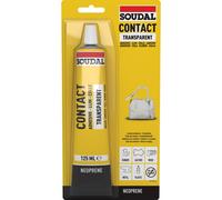 10 tubes en blister 125 ml colle contact transparente 47a - SOUDAL - 111567