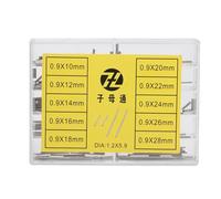 10 Types de Goupilles de Tubes de Bracelet de Montre Accessoire de Remplacement D'outil de Réparation de Montre, Goupilles de Tubes de Bracelet de Montre, Goupilles de Tubes de Bracelet de Montre, Bar