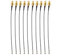 10 Unidades de Cable Adaptador RF a SMA K/U.FL, Alimentador de Antena Pigtail de 5.9 in, Conector SMA para Módulo de Reconocimiento Facial