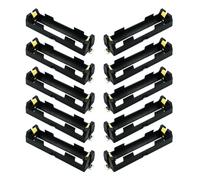 10 Unit Multiple Voltages Battery Box Case For Keyboards Power Systems Using 18650 Cells And Copper Terminals Electronics Battery Storage