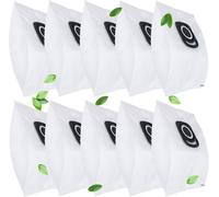 10 Vacuum Cleaner Bags For Hygiene + Zr200520 Zr200720,For Compact Power,X-Trem Power And Silence Force (Ro64xx,Ro63xx,Ro68xx,Ro39xx)