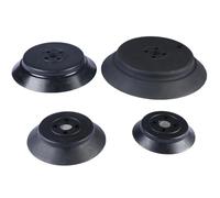 10 ventouses de manipulation à vide PA/PFG, accessoires pneumatiques industriels, grande buse en silicone haute résistance, mandrin à vide