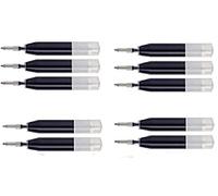 10 Véritable Intrepid Croix Ion Gel recharge d'encre [Bulk Emballage] pour Cross Roadster, Vice, Penatia Gelicious, et Matrix stylos Black.