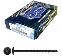 #10 Vis à bois à tête ronde à tête bombée pour armoire, meuble, bardage et garniture Construction générale 2,3 kg ~ 305 vis