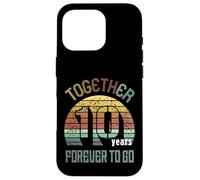 10 Wedding Anniversary for Couple Best Ten Years of Marriage Coque pour iPhone 16 Pro