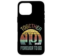 10 Wedding Anniversary for Couple Best Ten Years of Marriage Coque pour iPhone 16 Pro Max