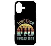 10 Wedding Anniversary for Couple Best Ten Years of Marriage Coque pour iPhone 17