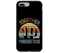 10 Wedding Anniversary for Couple Best Ten Years of Marriage Coque pour iPhone 7 Plus/8 Plus