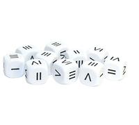 10 White Roman Numeral D6