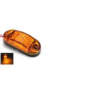 10 x 12 V 2 LED Orange Ambre Face arrière Feu de Gabarit position Camion Remorque Marquage E Dot