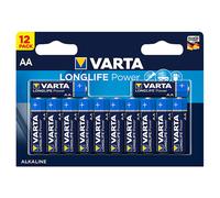10 X 12er Blister Batteries Varta Longlife Puissance Aa, Mignon LR6, 04906, 1,5V