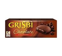 10 x 150 g VICENZI GRISBI' Biscuits CACAO farcis au chocolat