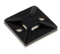 10 x 151-28320 support auto-adhésif polyamide UL94V-2 noir FH : 3,1 mm HELLER...
