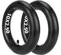 10 X 2.50 Inner Tube For Electric Scooter, Double Thickness, Straight Valve, 10 Inch Inner Tube 60/70-6.5 For Ninebot Max G30 G30p G30lp/Kugoo M4 M4pro/Soflow So4 Pro
