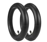 10 x 2-6.1 Pneu Tubeless Tout-Terrain avec valve pour Scooter électrique de 10 Pouces Roue de Secours Avant/Arrière Pneu Anti-Déflagrant Pneu Anti-Dérapant (2 Tube Intérieur)
