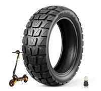 10 x 2,75-6,5 Pneu Tubeless pour Kukirin G2/G2 Master/G3 Scooter (1) | Trottinettes Electriques 10 Pouces Pneu de Rechange, Avant/Arrière, avec Embout de Gonflage, 1 Pièce