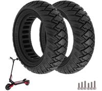 10 X 3/255 X 80 (80/65-6) Pneu Plein, 10 Pouces Pneus De Remplacement Pour Joyor Y8-S/Kukirin G2 Max/Kugoo M4 Pro Trottinette-Noir