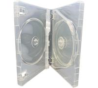 10 X 5 Disques Cd Dvd Blu Ray Multicase Super Transparent Avec Dos De 27 Mm Pour 5 Disques[ZHUJ0704]
