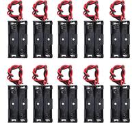10 x AA Battery Holder 2 x 1.5V AA with Wire