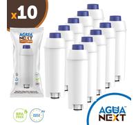 10 X Aguanext Caffeemax Filtre à eau de rechange Convient pour Delonghi Dls C002 Ecam Esam