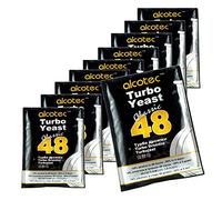 10 x Alcotec Classic 48 - Turbo Yeast, Vodka Yeast, Yeast for Mash