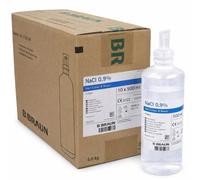 10 X B Braun ECOLAV NaCl 0,9% Solution De Rinçage 500 ML