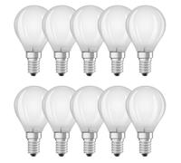 10 X Bellalux LED Filament Goutte 2,5W = 25W E14 Mat 250lm Chaud 2700K