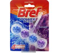 10 x bref WC Power Activ Savonnette Lavande 50 grammes